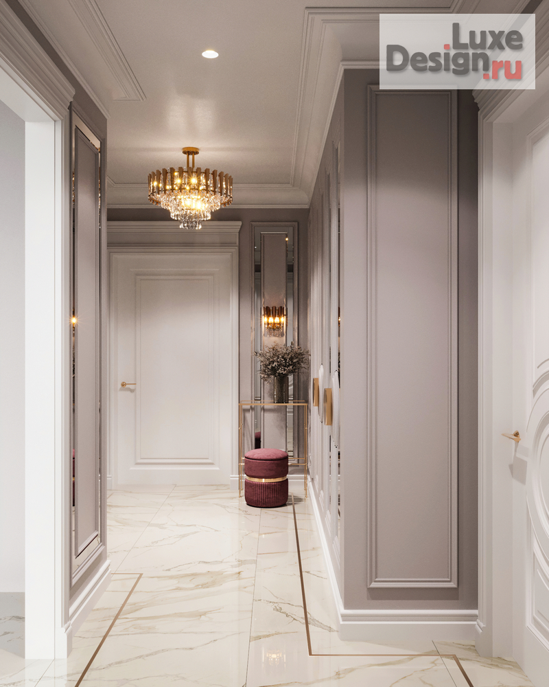 Дизайн интерьера трехкомнатной квартиры "Квартира в ЖК Крылья" (фото 13)