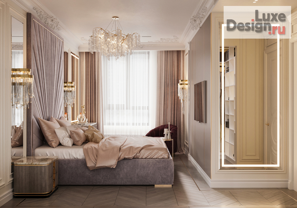 Дизайн интерьера трехкомнатной квартиры "Квартира в ЖК Крылья" (фото 20)