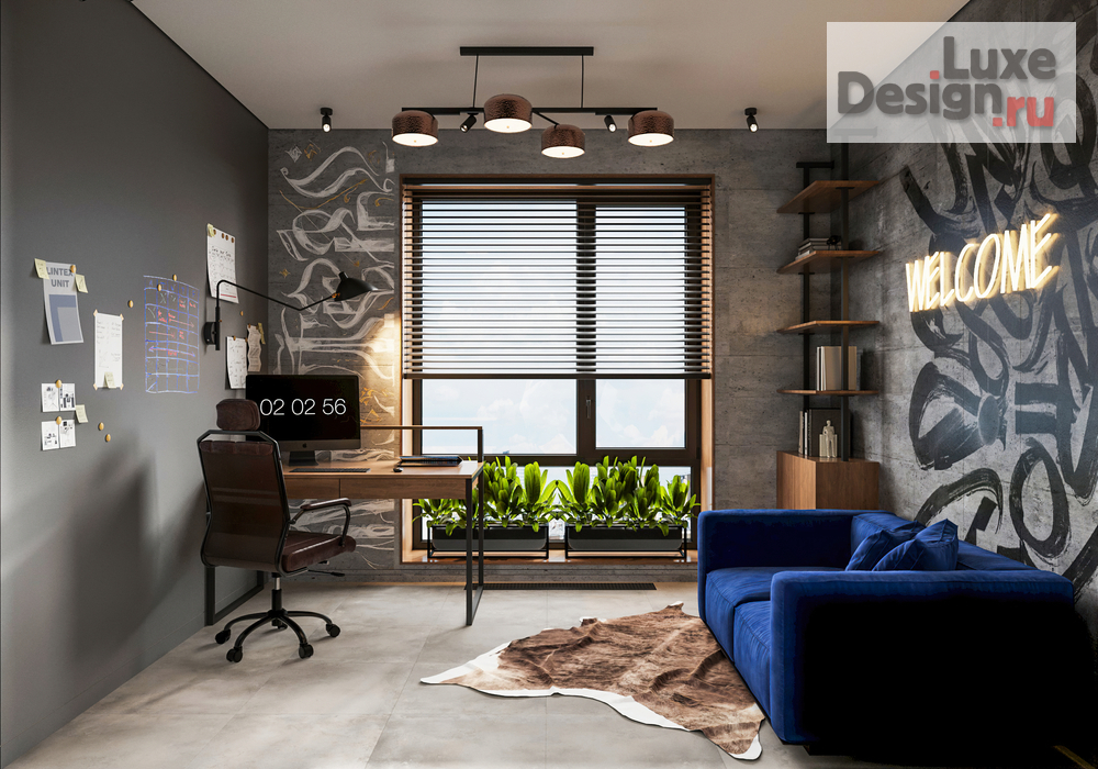 Дизайн интерьера трехкомнатной квартиры "Квартира 70 м2 в ЖК Wellton Towers" (фото 30)