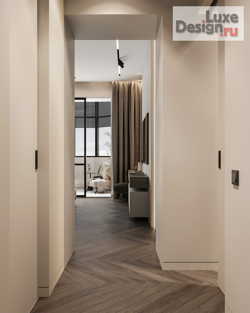 Дизайн интерьера четырехкомнатной квартиры "Квартира 150 м2 на ул. Новочеремушкинская" (фото 36)