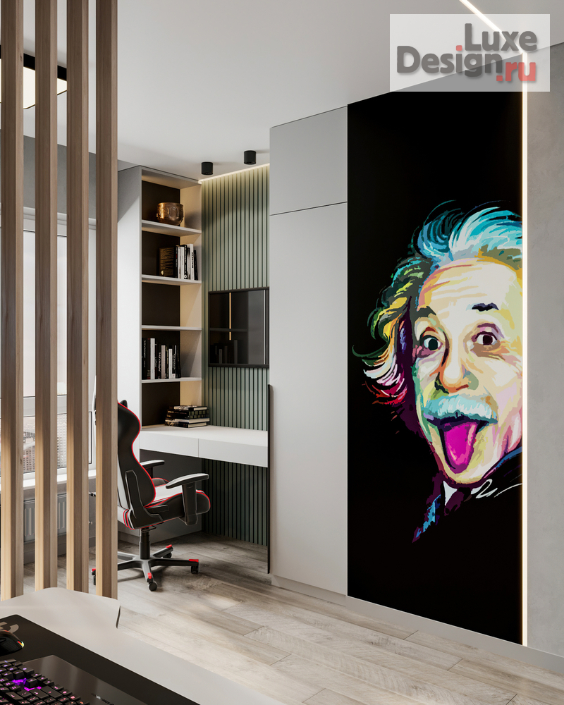 Дизайн интерьера трехкомнатной квартиры "Квартира 85 м2 в ЖК Аквилон Митино" (фото 50)