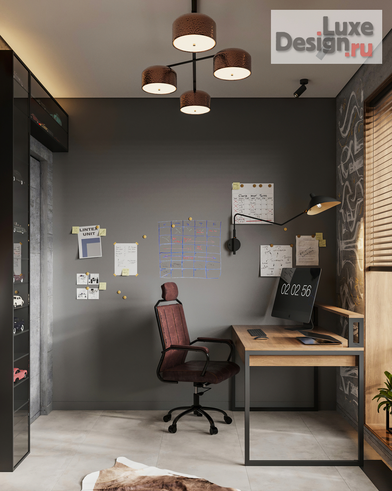 Дизайн интерьера трехкомнатной квартиры "Квартира 70 м2 в ЖК Wellton Towers" (фото 34)