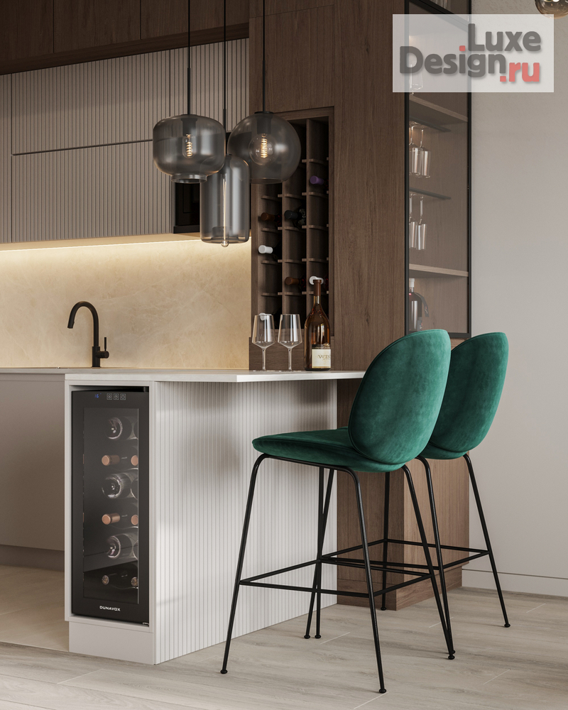 Дизайн интерьера двухкомнатной квартиры "ЖК Shome. Квартира для молодой семьи " (фото 2)