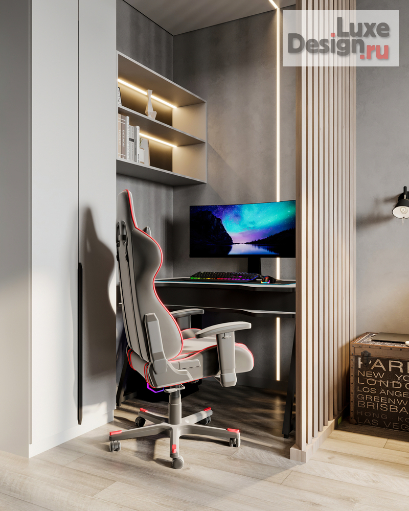 Дизайн интерьера трехкомнатной квартиры "Квартира 85 м2 в ЖК Аквилон Митино" (фото 46)