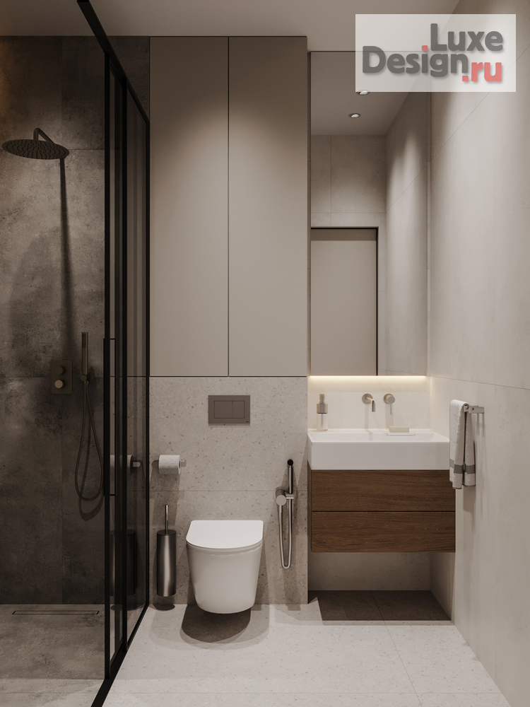 Дизайн интерьера трехкомнатной квартиры "Квартира 83 м2 в ЖК Mypriority Dubrovka" (фото 27)