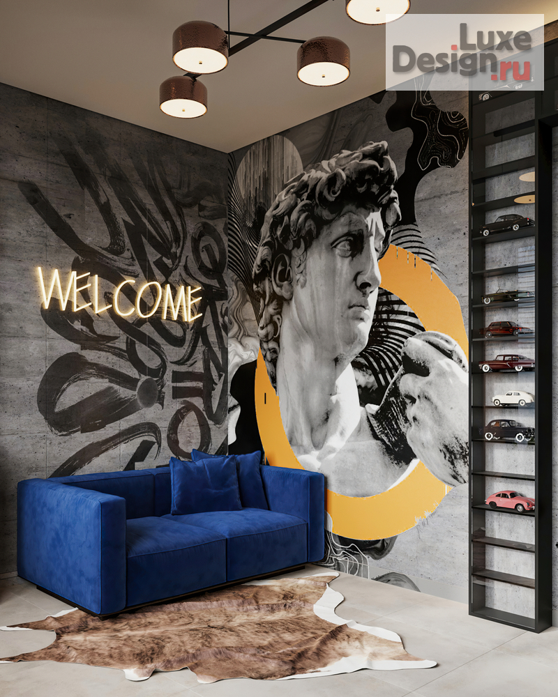 Дизайн интерьера трехкомнатной квартиры "Квартира 70 м2 в ЖК Wellton Towers" (фото 31)