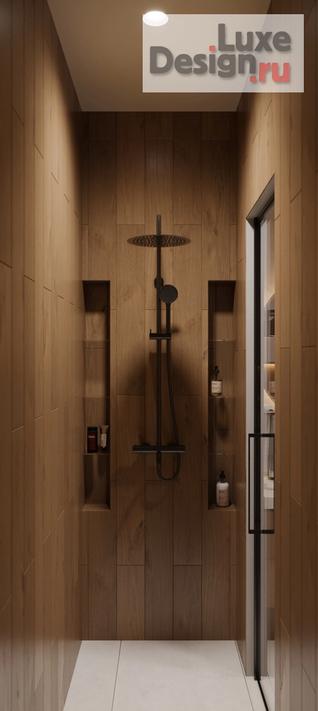 Дизайн интерьера трехкомнатной квартиры "Проект в ЖК Шом" (фото 26)