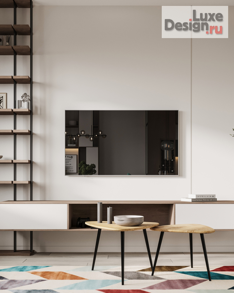 Дизайн интерьера двухкомнатной квартиры "ЖК Shome. Квартира для молодой семьи " (фото 4)