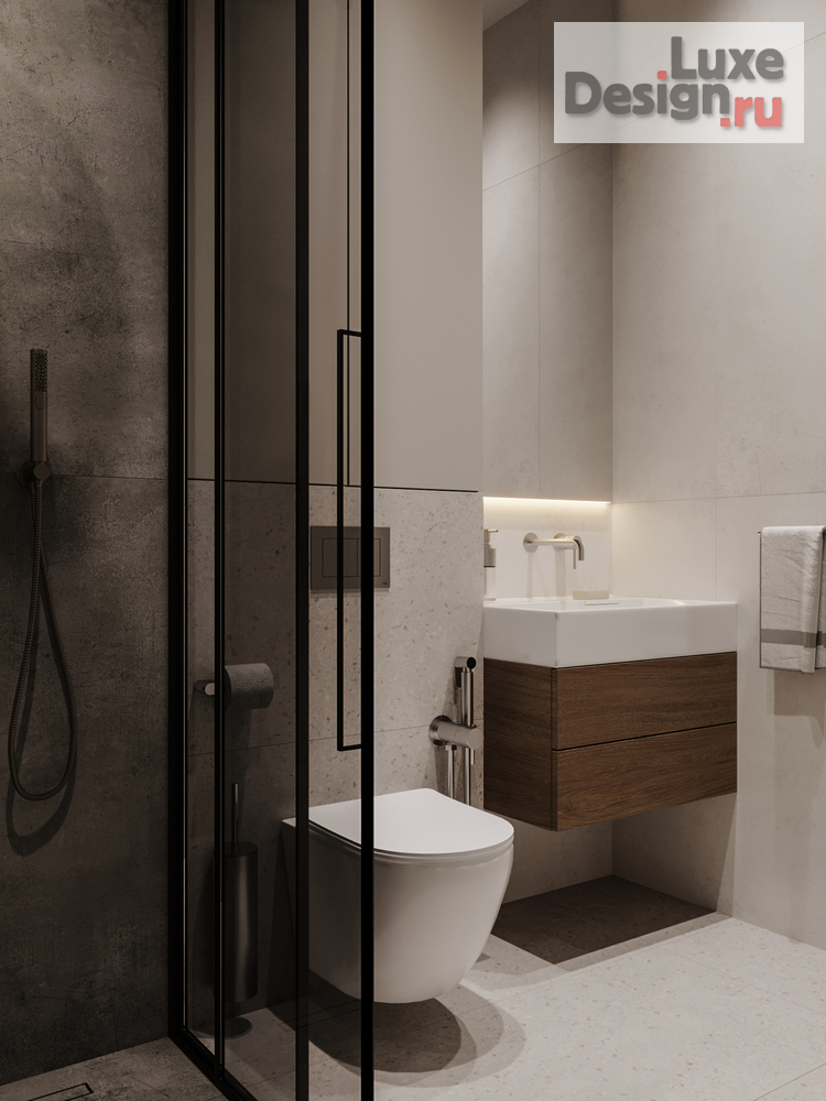 Дизайн интерьера трехкомнатной квартиры "Квартира 83 м2 в ЖК Mypriority Dubrovka" (фото 30)