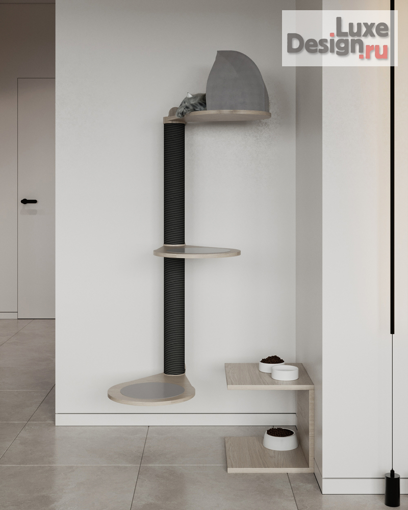 Дизайн интерьера трехкомнатной квартиры "Квартира 71 м2 в ЖК Датский квартал" (фото 10)