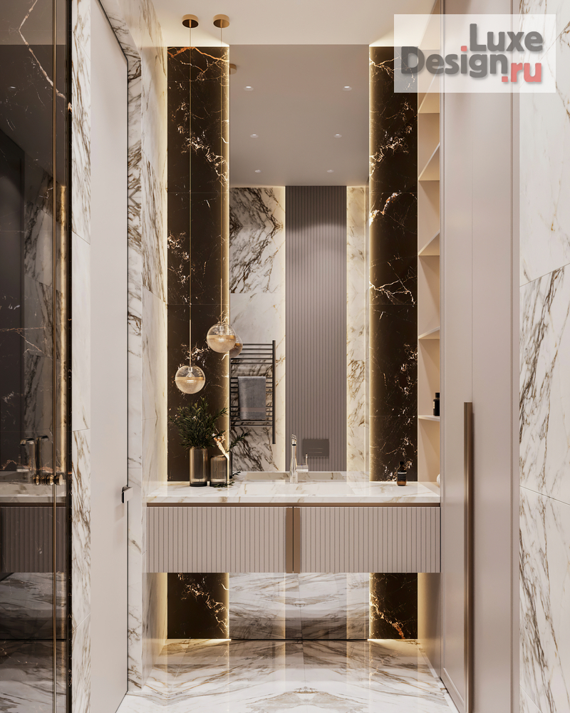 Дизайн интерьера таунхауса "Таунхаус 300 в КП Парк Фонте" (фото 49)