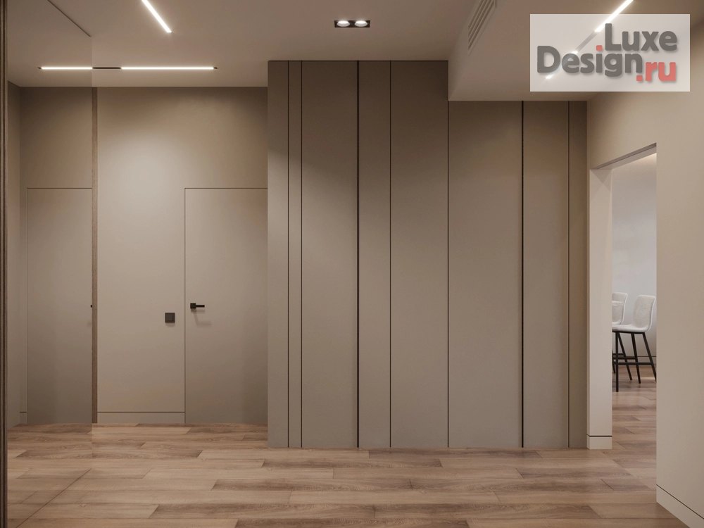 Дизайн интерьера трехкомнатной квартиры "Проект в ЖК Шом" (фото 12)