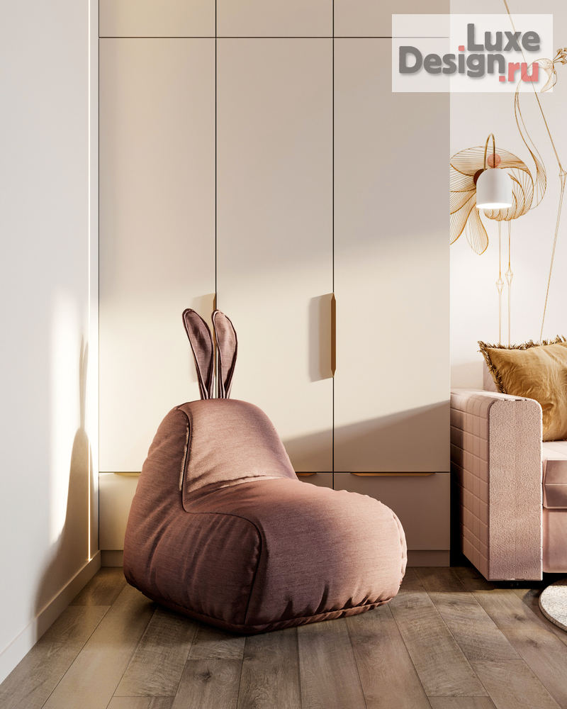 Дизайн интерьера трехкомнатной квартиры "Квартира 85 м2 в ЖК Аквилон Митино" (фото 40)