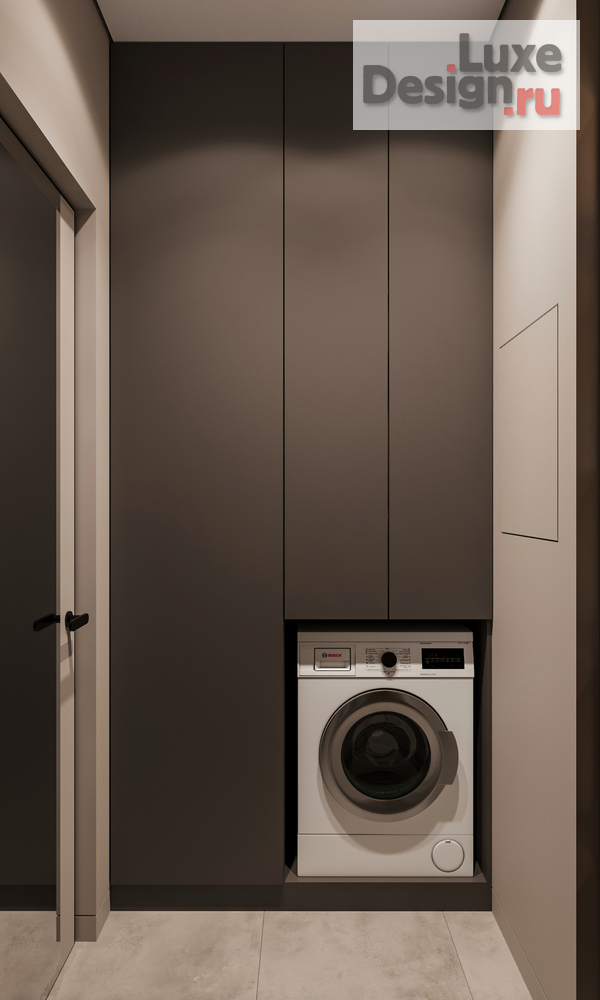 Дизайн интерьера трехкомнатной квартиры "Квартира 70 м2 в ЖК Wellton Towers" (фото 40)