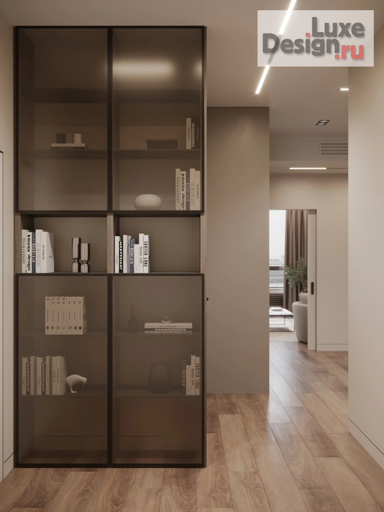 Дизайн интерьера трехкомнатной квартиры "Проект в ЖК Шом" (фото 13)