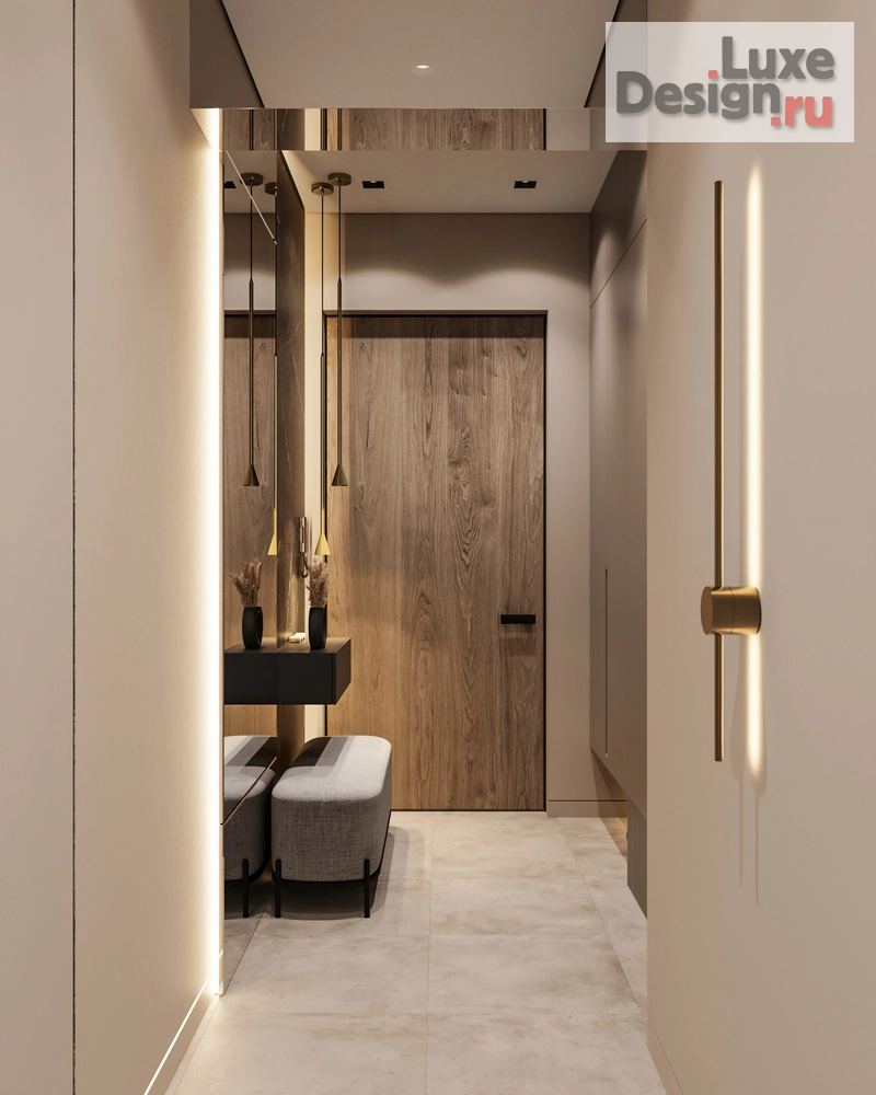 Дизайн интерьера трехкомнатной квартиры "Квартира 70 м2 в ЖК Wellton Towers" (фото 12)