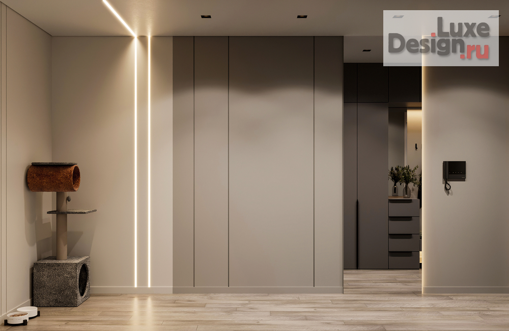 Дизайн интерьера трехкомнатной квартиры "Квартира 85 м2 в ЖК Аквилон Митино" (фото 13)