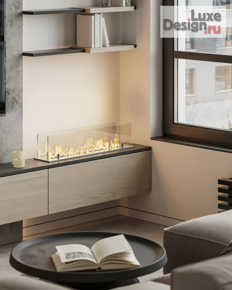 Дизайн интерьера трехкомнатной квартиры "Квартира 71 м2 в ЖК Датский квартал" (фото 13)