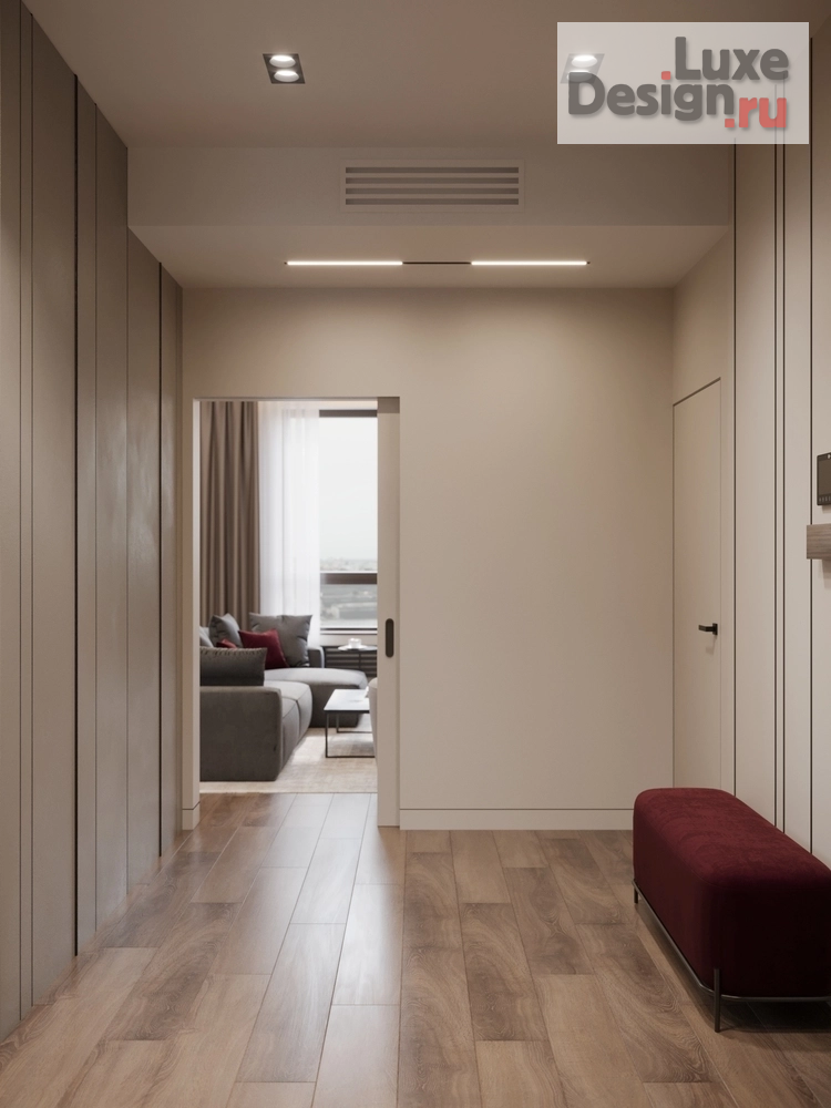 Дизайн интерьера трехкомнатной квартиры "Проект в ЖК Шом" (фото 14)