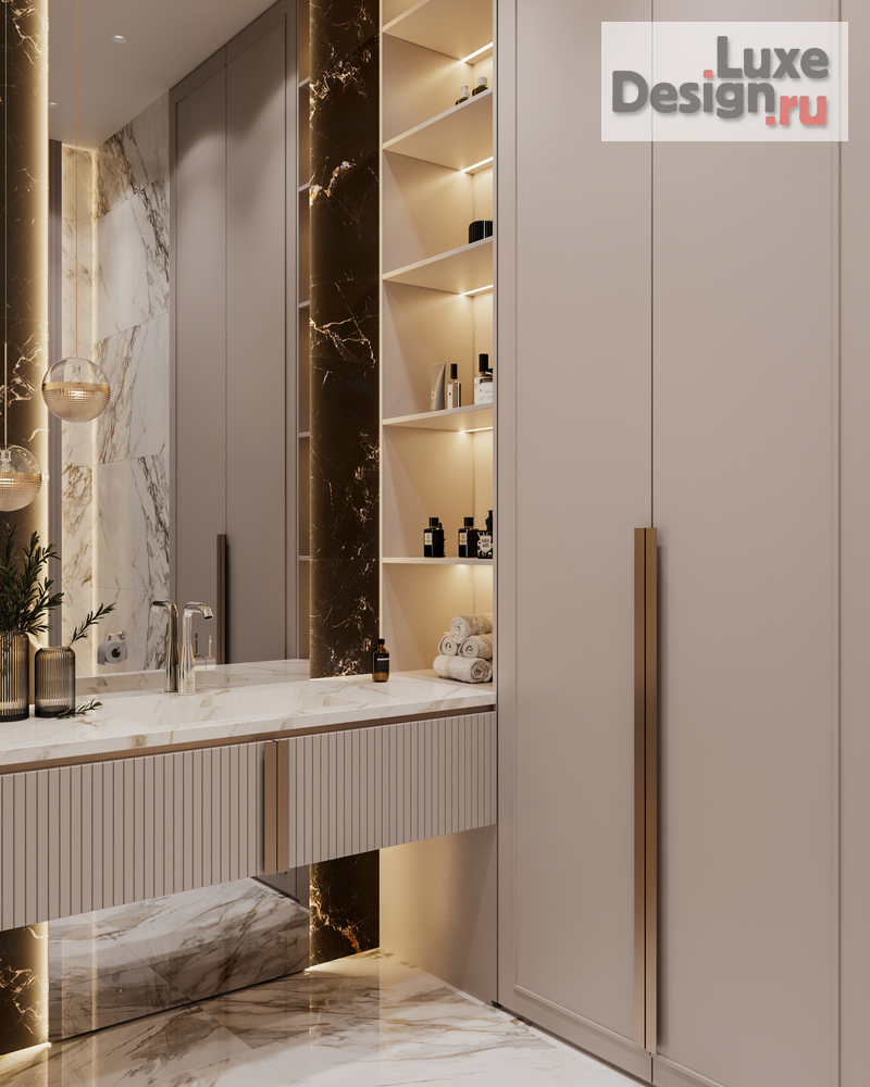 Дизайн интерьера таунхауса "Таунхаус 300 в КП Парк Фонте" (фото 52)