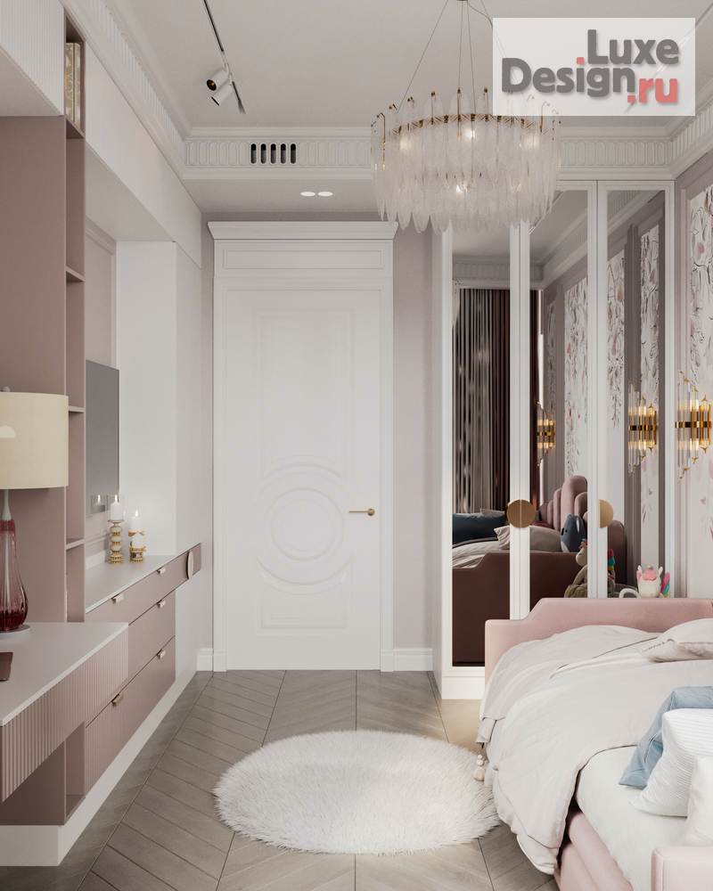 Дизайн интерьера трехкомнатной квартиры "Квартира в ЖК Крылья" (фото 50)