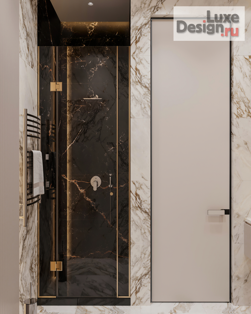 Дизайн интерьера таунхауса "Таунхаус 300 в КП Парк Фонте" (фото 53)