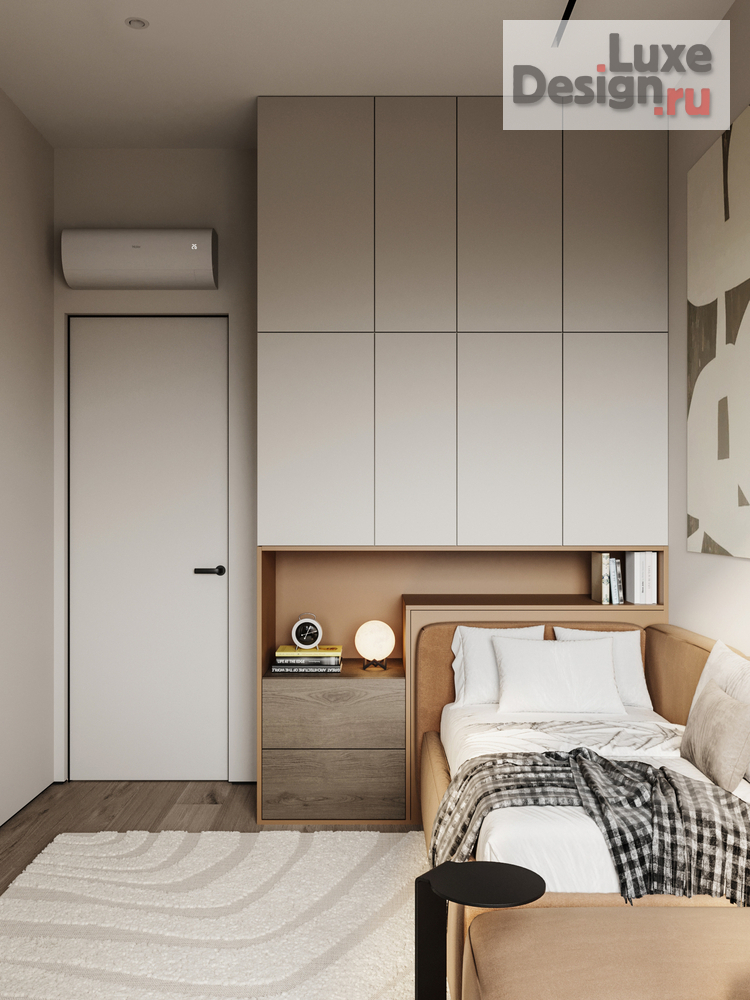 Дизайн интерьера трехкомнатной квартиры "Квартира 83 м2 в ЖК Mypriority Dubrovka" (фото 26)