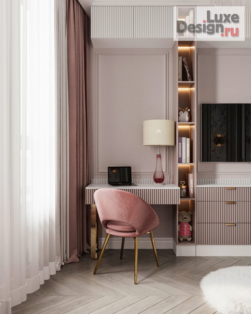 Дизайн интерьера трехкомнатной квартиры "Квартира в ЖК Крылья" (фото 48)
