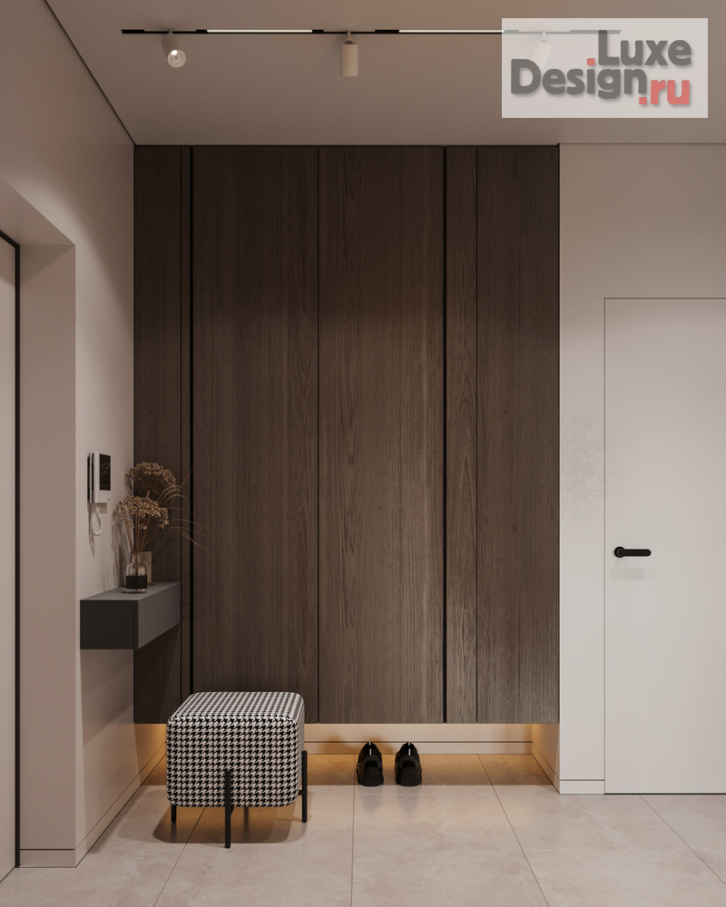 Дизайн интерьера трехкомнатной квартиры "Квартира 71 м2 в ЖК Датский квартал" (фото 16)