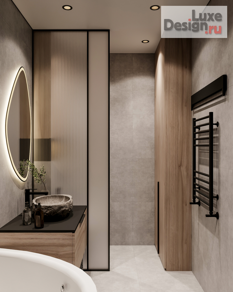 Дизайн интерьера трехкомнатной квартиры "Квартира 85 м2 в ЖК Аквилон Митино" (фото 26)