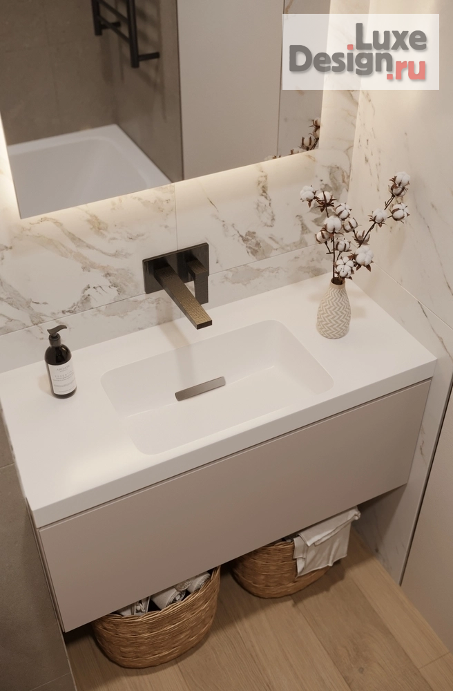 Дизайн интерьера трехкомнатной квартиры "Проект в ЖК Шом" (фото 51)