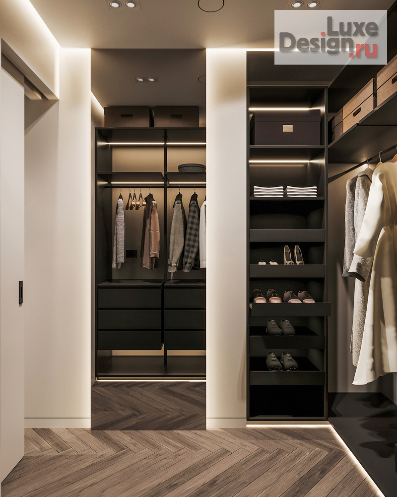 Дизайн интерьера четырехкомнатной квартиры "Квартира 150 м2 на ул. Новочеремушкинская" (фото 52)