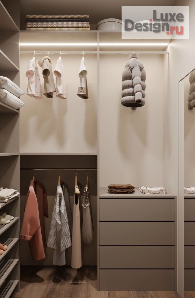 Дизайн интерьера трехкомнатной квартиры "Проект в ЖК Шом" (фото 45)