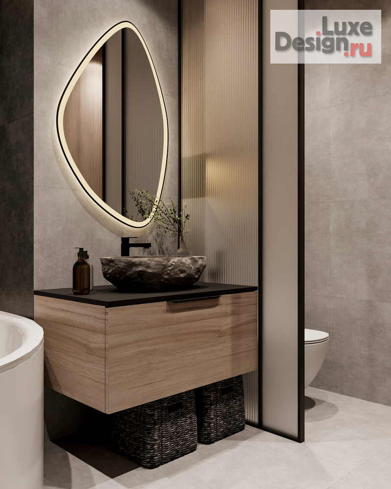 Дизайн интерьера трехкомнатной квартиры "Квартира 85 м2 в ЖК Аквилон Митино" (фото 25)