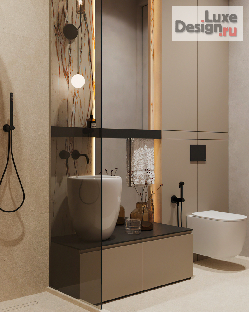 Дизайн интерьера коттеджа "Дом 330 м2 в КП Хюгге" (фото 83)