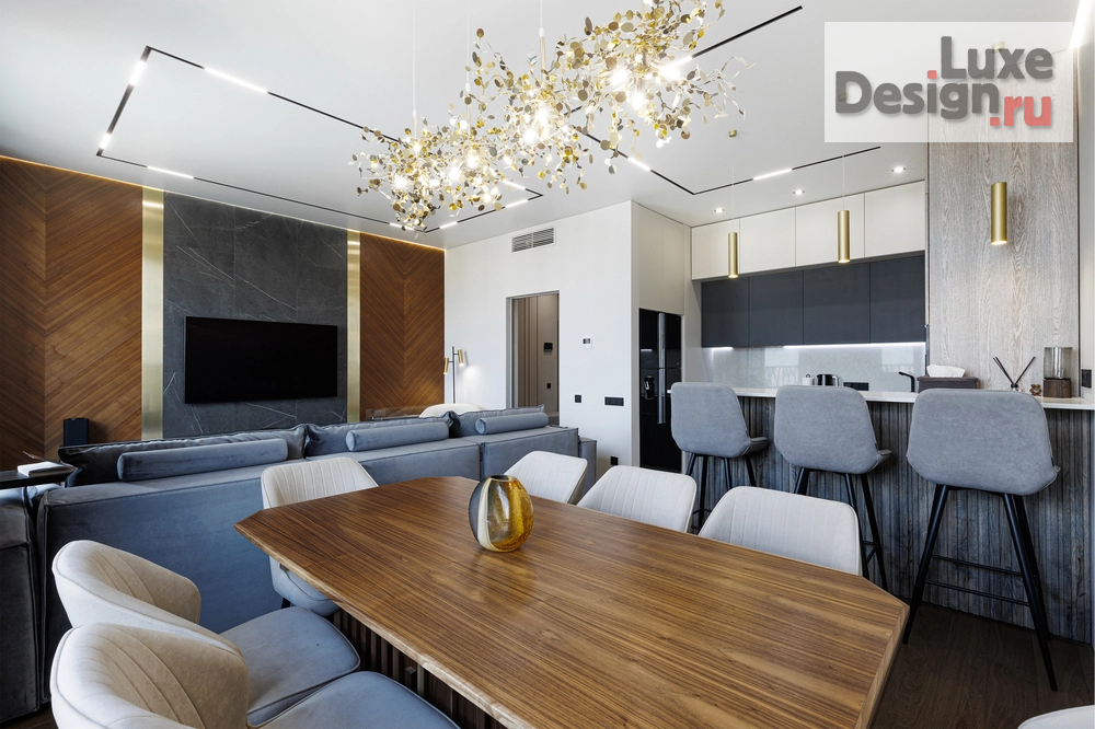 Дизайн интерьера трехкомнатной квартиры "Проект в ЖК Шом" (фото 56)