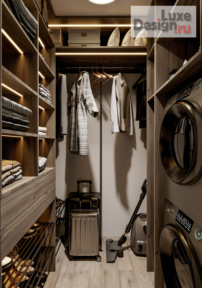 Дизайн интерьера трехкомнатной квартиры "Квартира 85 м2 в ЖК Аквилон Митино" (фото 32)