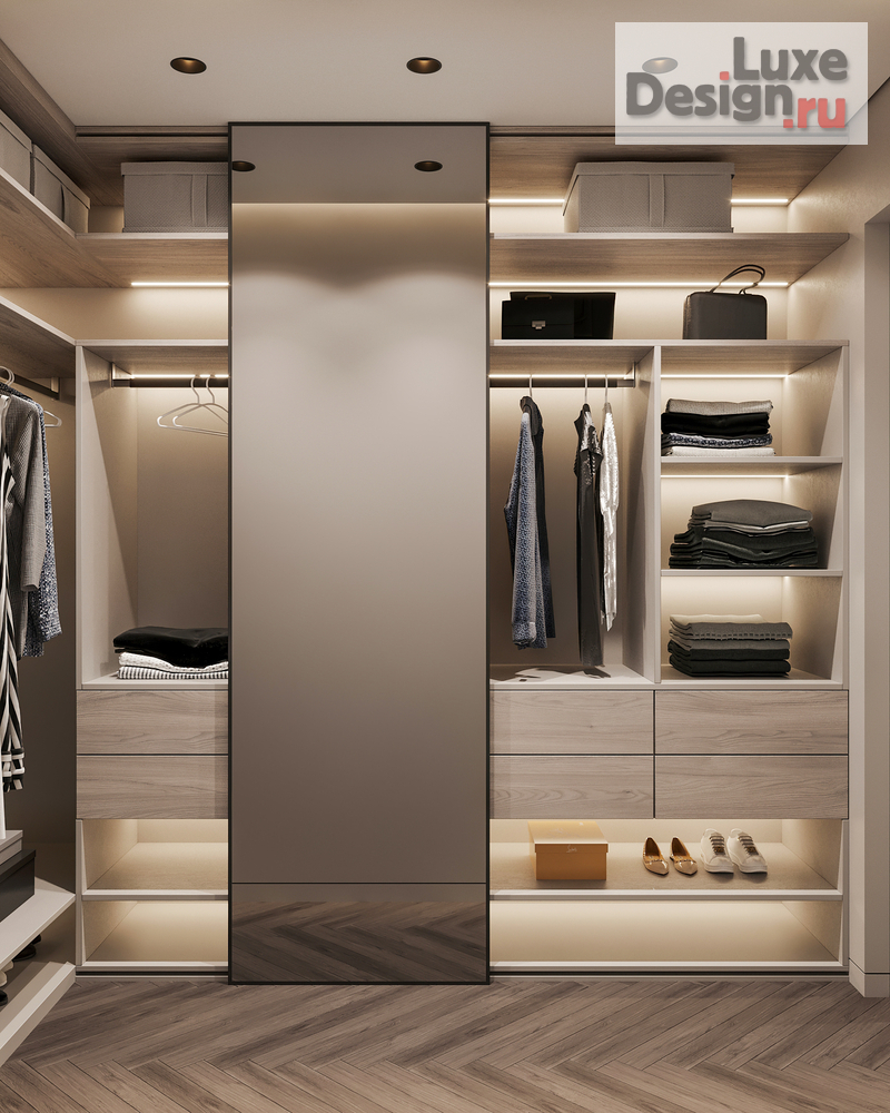 Дизайн интерьера четырехкомнатной квартиры "Квартира 150 м2 на ул. Новочеремушкинская" (фото 75)