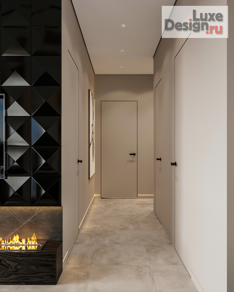 Дизайн интерьера трехкомнатной квартиры "Квартира 70 м2 в ЖК Wellton Towers" (фото 13)