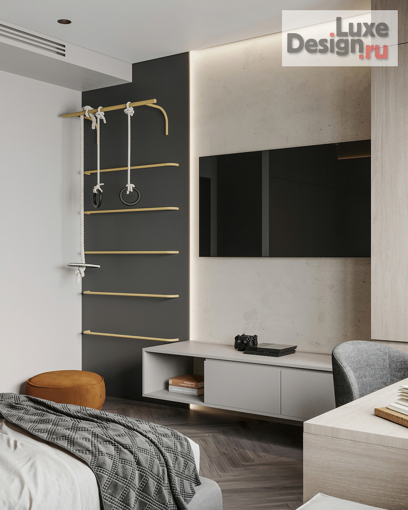 Дизайн интерьера четырехкомнатной квартиры "Квартира 150 м2 на ул. Новочеремушкинская" (фото 58)