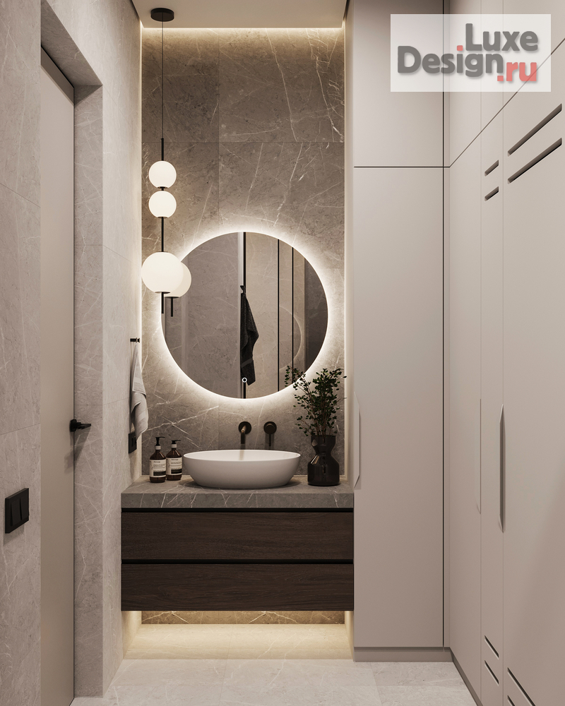 Дизайн интерьера четырехкомнатной квартиры "Квартира 150 м2 на ул. Новочеремушкинская" (фото 62)