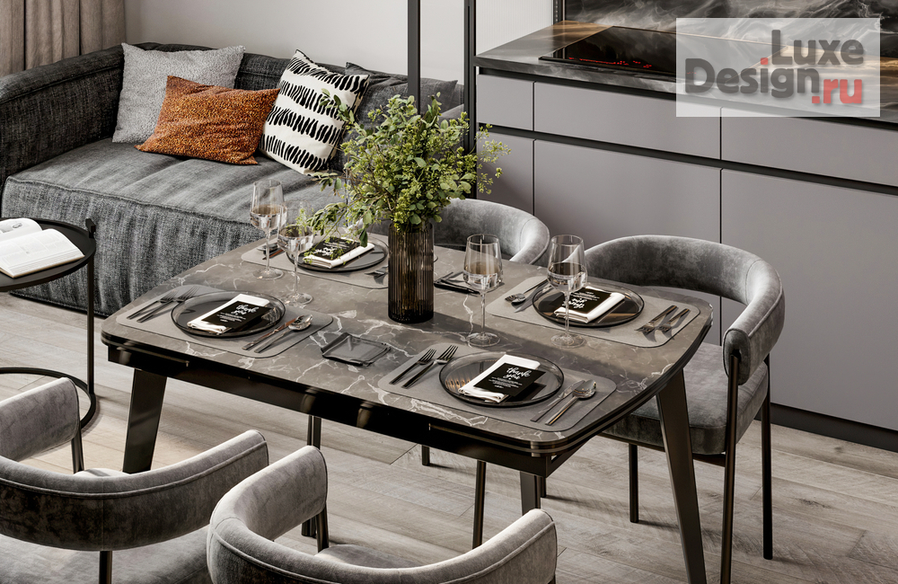 Дизайн интерьера трехкомнатной квартиры "Квартира 85 м2 в ЖК Аквилон Митино" (фото 2)