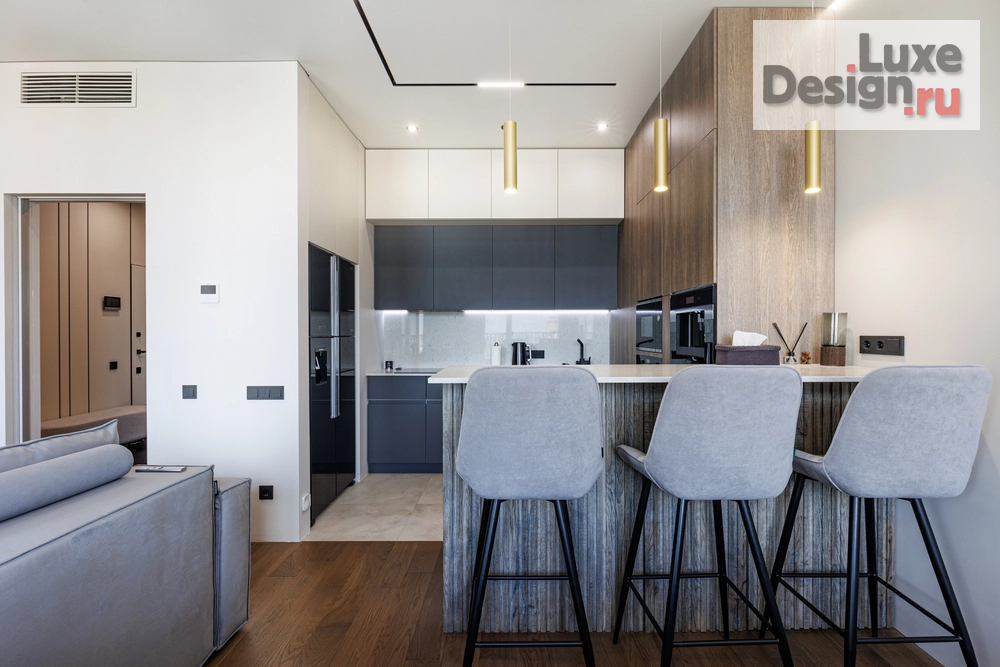 Дизайн интерьера трехкомнатной квартиры "Проект в ЖК Шом" (фото 54)