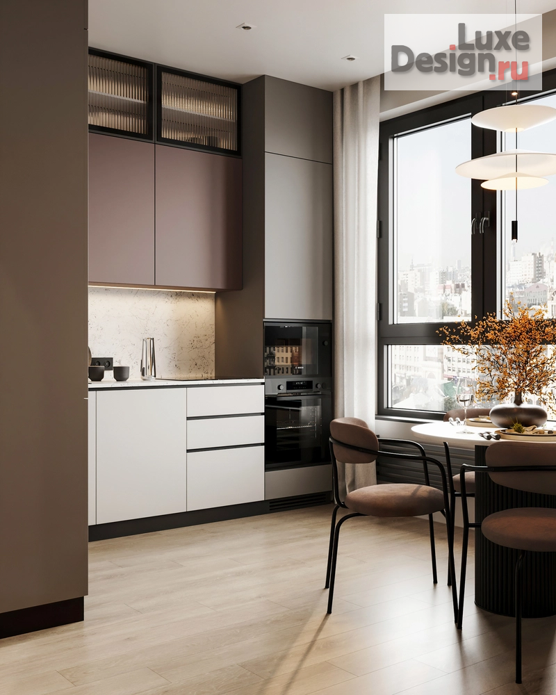 Дизайн интерьера двухкомнатной квартиры "Проект в ЖК Талисман" (фото 1)