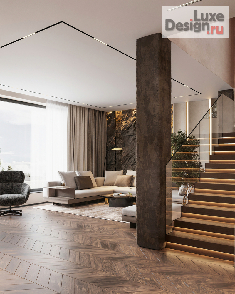 Дизайн интерьера коттеджа "Дом 330 м2 в КП Хюгге" (фото 8)