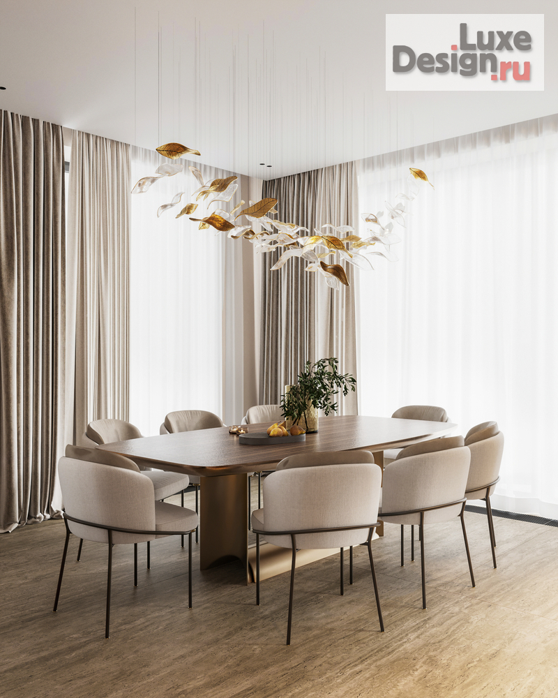 Дизайн интерьера коттеджа "Дом 330 м2 в КП Хюгге" (фото 9)