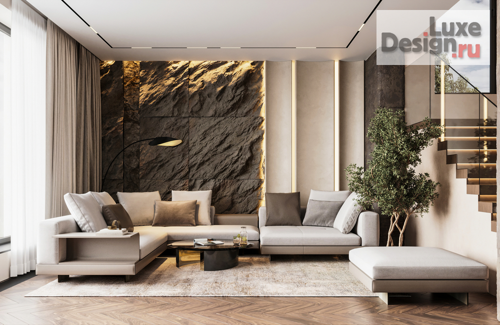 Дизайн интерьера коттеджа "Дом 330 м2 в КП Хюгге" (фото 1)