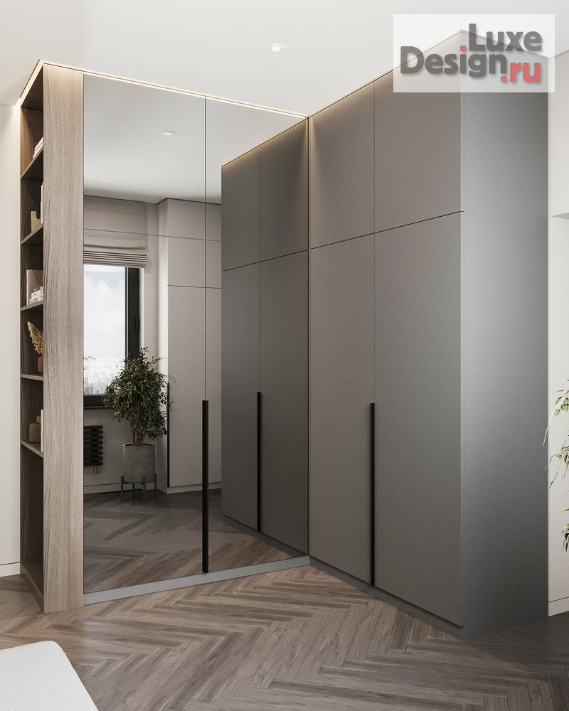 Дизайн интерьера четырехкомнатной квартиры "Квартира 150 м2 на ул. Новочеремушкинская" (фото 22)