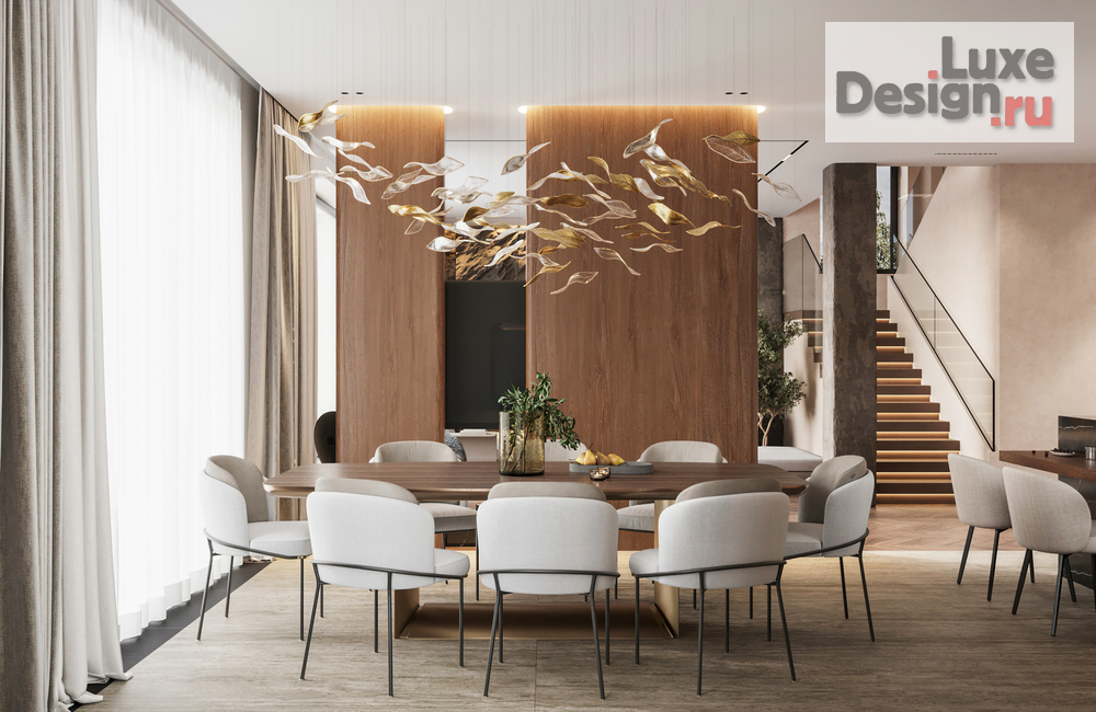 Дизайн интерьера коттеджа "Дом 330 м2 в КП Хюгге" (фото 3)