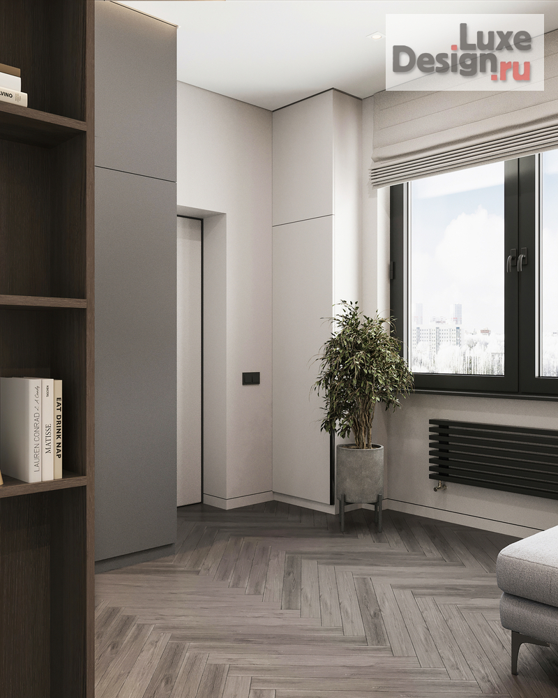 Дизайн интерьера четырехкомнатной квартиры "Квартира 150 м2 на ул. Новочеремушкинская" (фото 24)